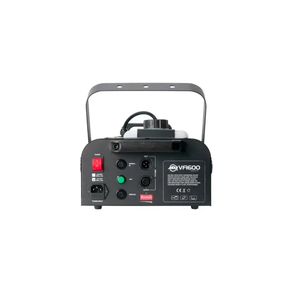 Máquina de Humo Eliminator VF1601EP 1500W Profesional | Musictlan