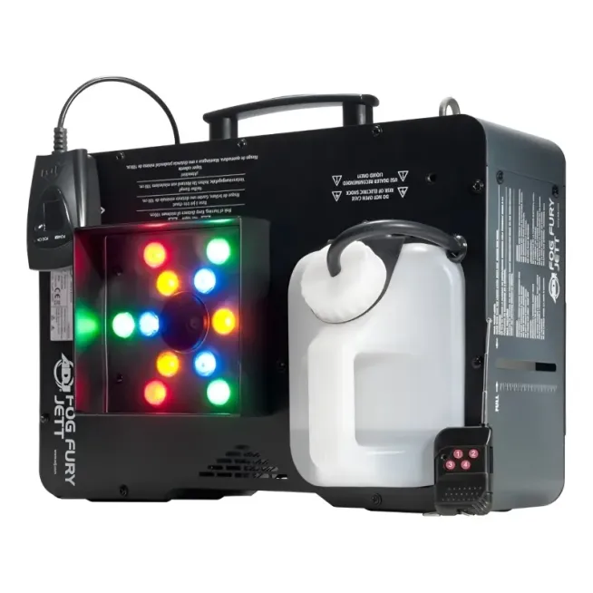 Máquina de Humo ADJ Fog Fury Jett RGB 650W LED DMX | Musictlan