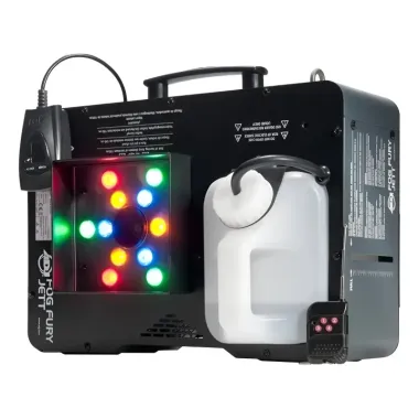 Máquina de Humo ADJ Fog Fury Jett RGB 650W LED DMX | Musictlan