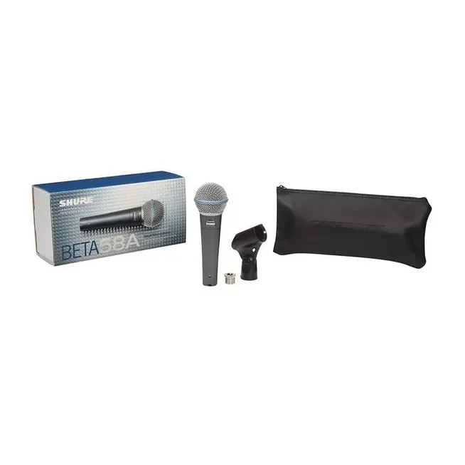 Micrófono De Mano Dinámico Para Voz Marca Shure BETA 58A