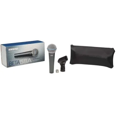 Micrófono De Mano Dinámico Para Voz Marca Shure BETA 58A