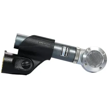 Micrófono condensador de captación lateral para instrumento, cápsula bidireccional Marca Shure