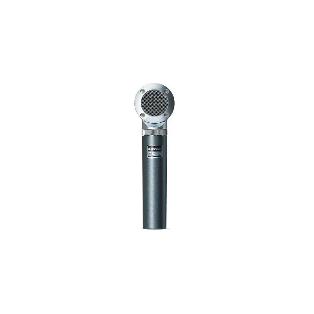 Micrófono condensador de captación lateral para instrumento, cápsula bidireccional Marca Shure