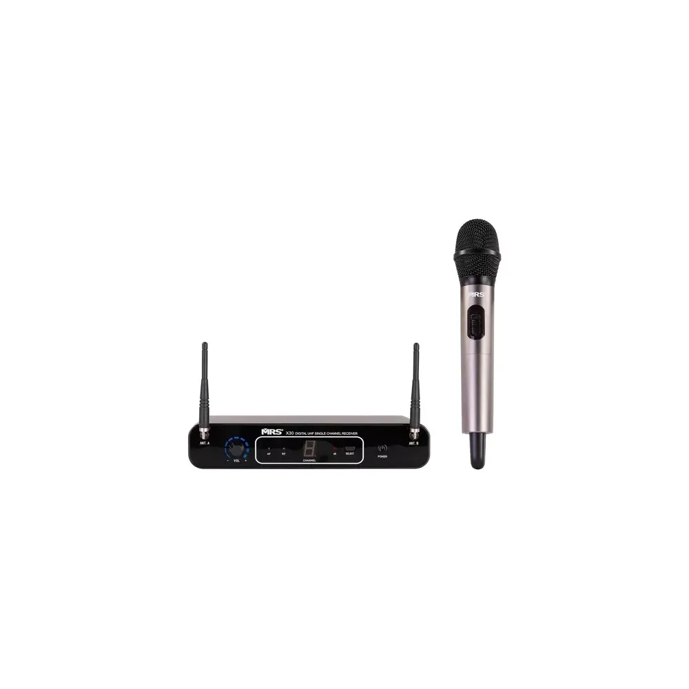 24161821400216 Sistema inalámbrico de mano UHF-X30 MORRISON 24161821400216 Sistema inalámbrico de mano UHF-X30 MORRISON