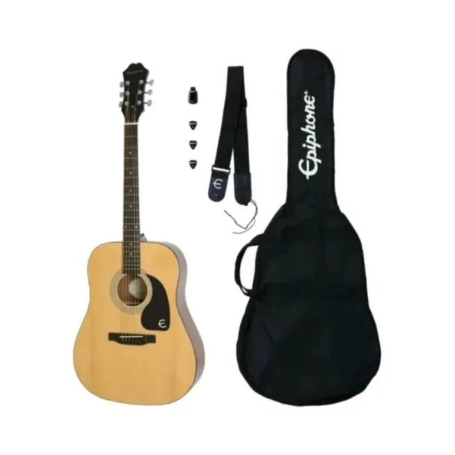 Paquete Guitarra Acustica Songmaker (DR-100) PPAG-EA10NANH1 EPIPHONE