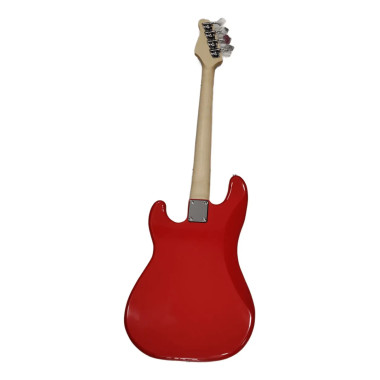 BASSET Bajo Electrico  4 Cuerdas Rojo DANWOOD