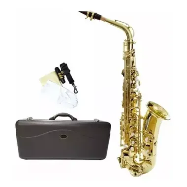 SLSX009 Saxofón alto Eb Laqueado SILVERTONE