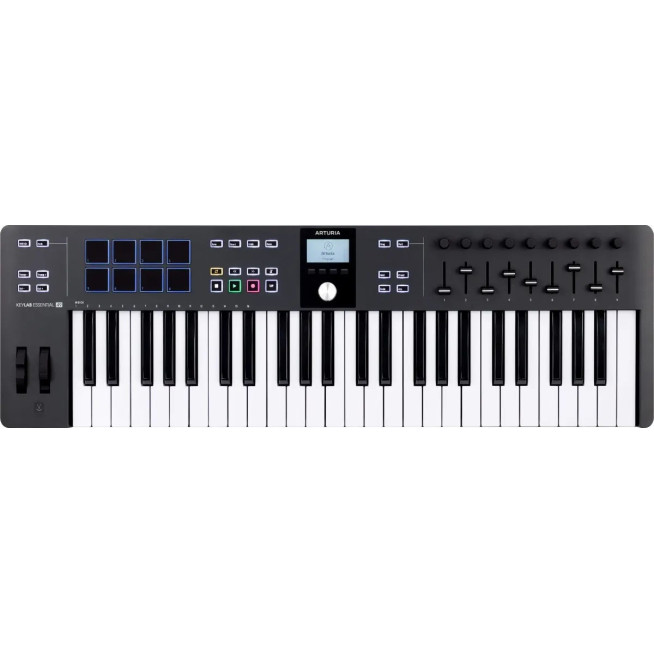 Controlador Midi Usb Keylab Essential 49 Mk3 Blk ARTURIA.