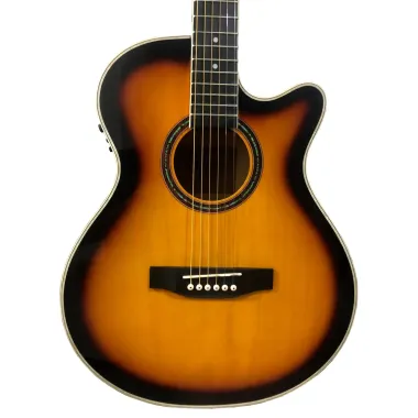 QAG40EQSBGS Guitarra Electroacústica sombreado MCCARTNEY