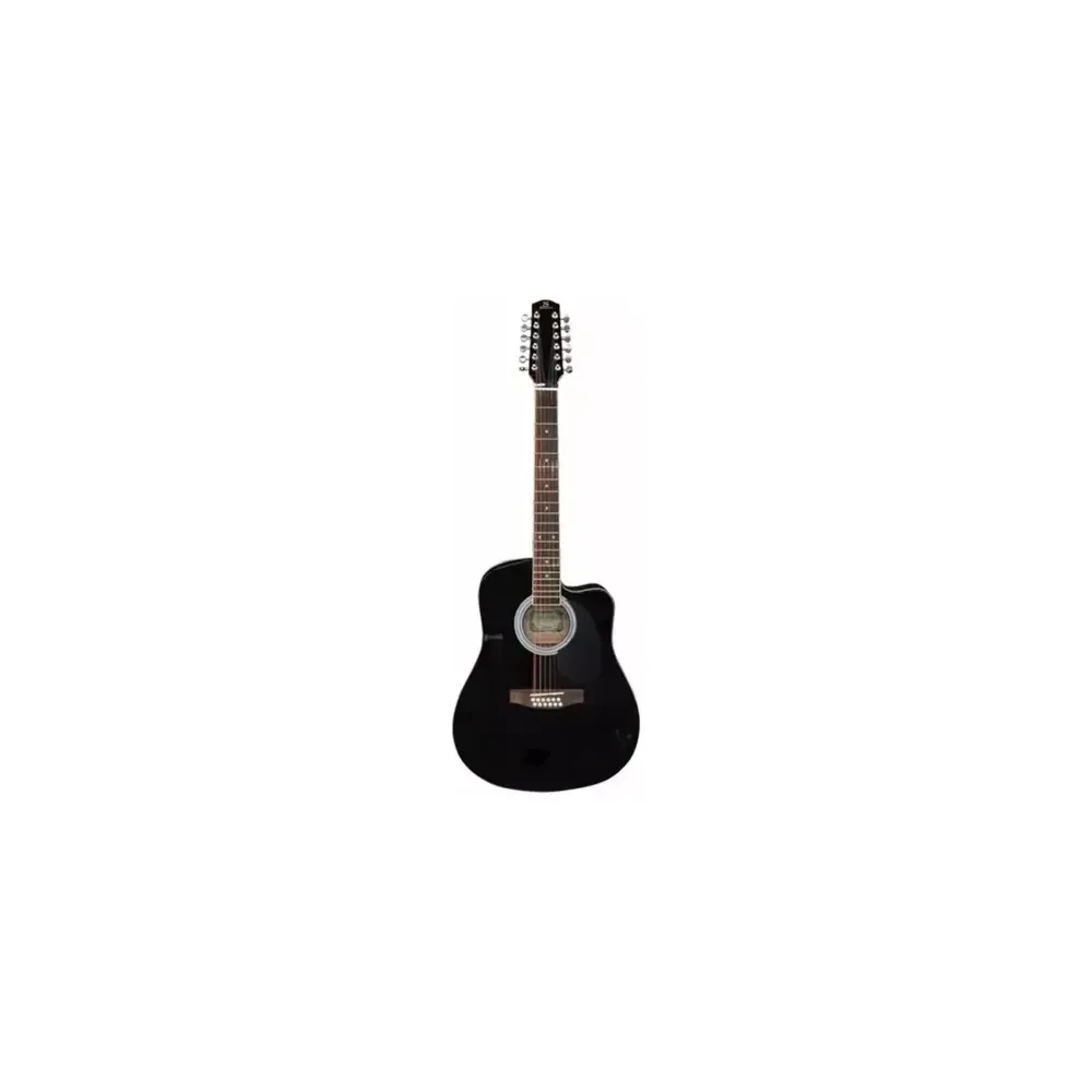 SGD20ECBKA Guit. Docerola / 12 cuerdas NEGRA C/PASTILLA SEGOVIA