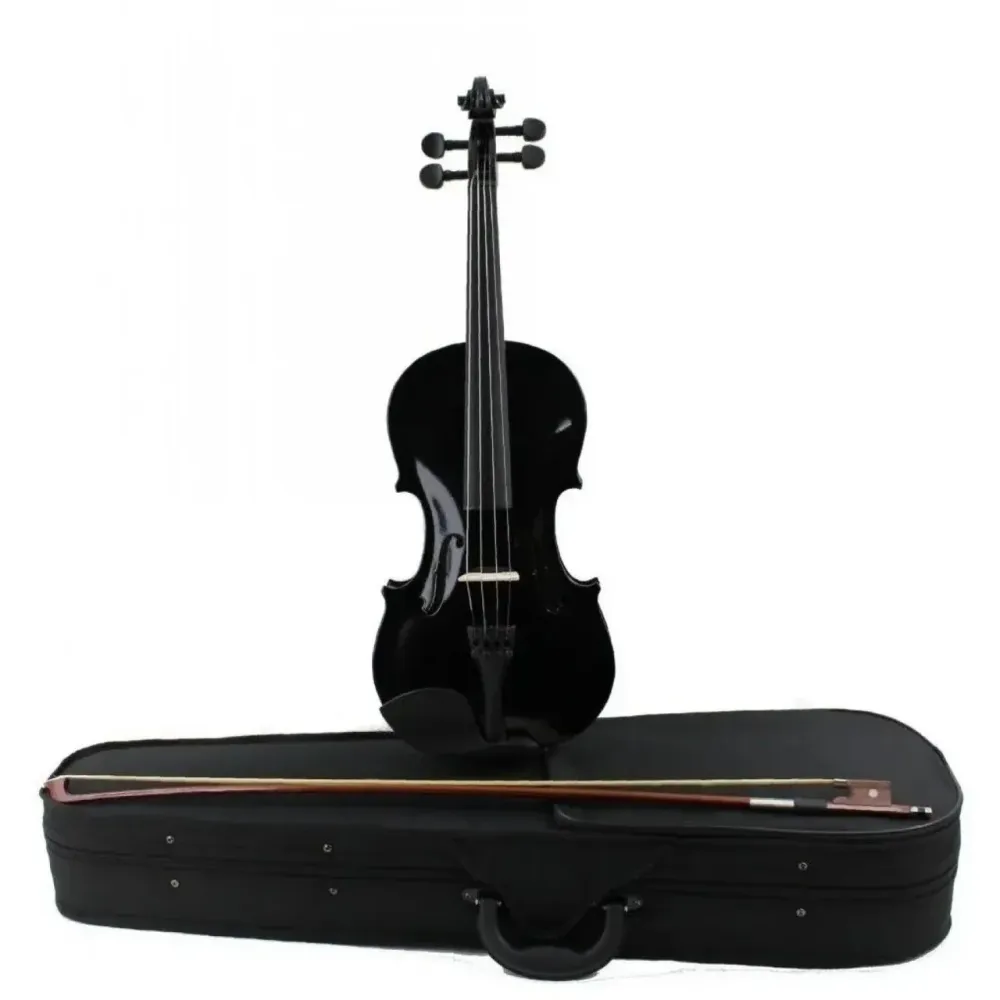 AMVL001BK Violín 4/4 divarius/amadeus negro AMVL001BK