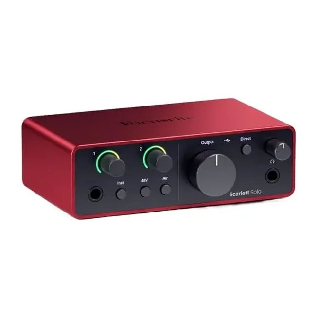 MOSC0032 Scarlett 4G interfaz de audio usb FOCUSRITE