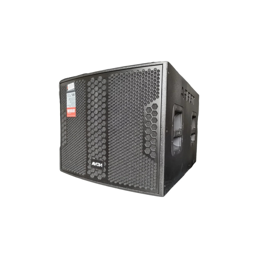 Subwoofer amplificado VAMAV Terra TX15 de 15 pulgadas y 800W RMS.