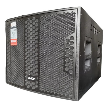 Subwoofer amplificado VAMAV Terra TX15 de 15 pulgadas y 800W RMS.