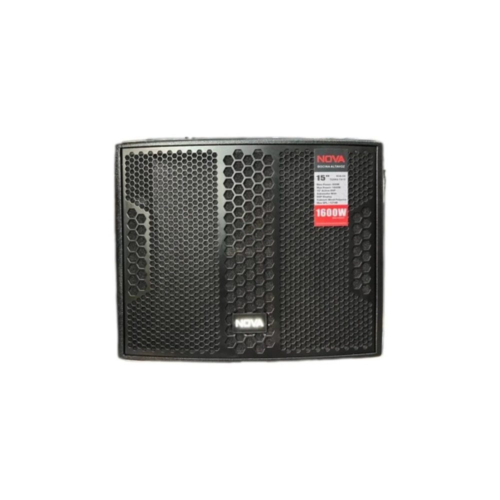 Subwoofer amplificado VAMAV Terra TX15 de 15 pulgadas y 800W RMS.