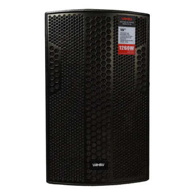 Bocina amplificada VAMAV Nova TX15 de 15 pulgadas y 630W