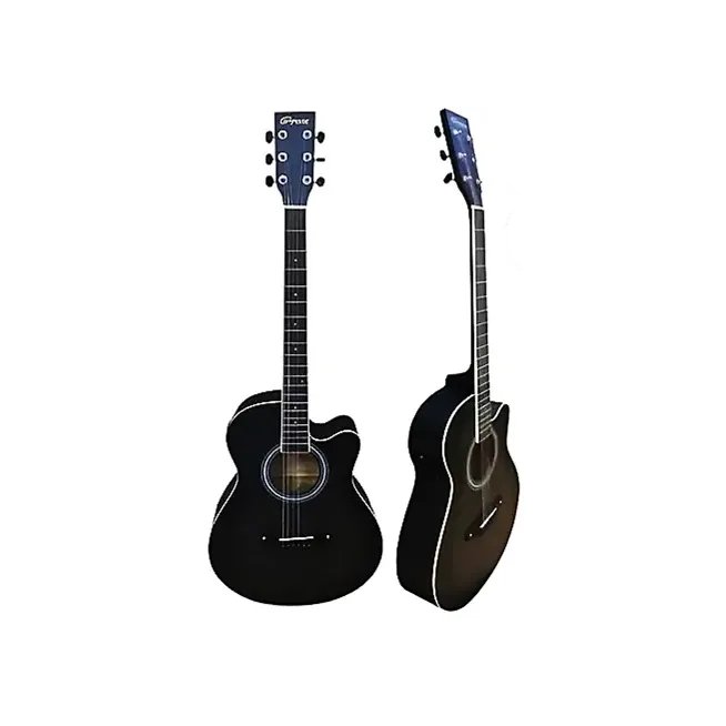 SGFH0BK Guitarra texana electroacústica vintage negro SEGOVIA