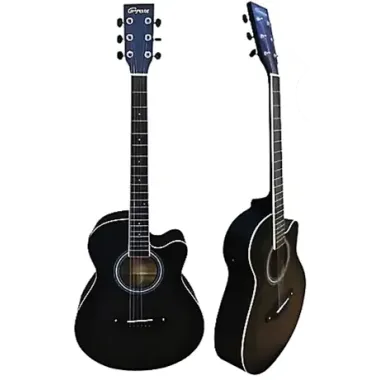 SGFH0BK Guitarra texana electroacústica vintage negro SEGOVIA