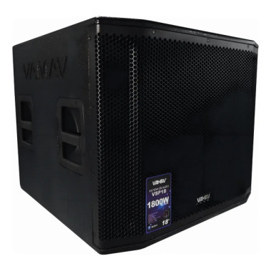Subwoofer amplificado VAMAV VSP18 de 18 pulgadas y 900W RMS