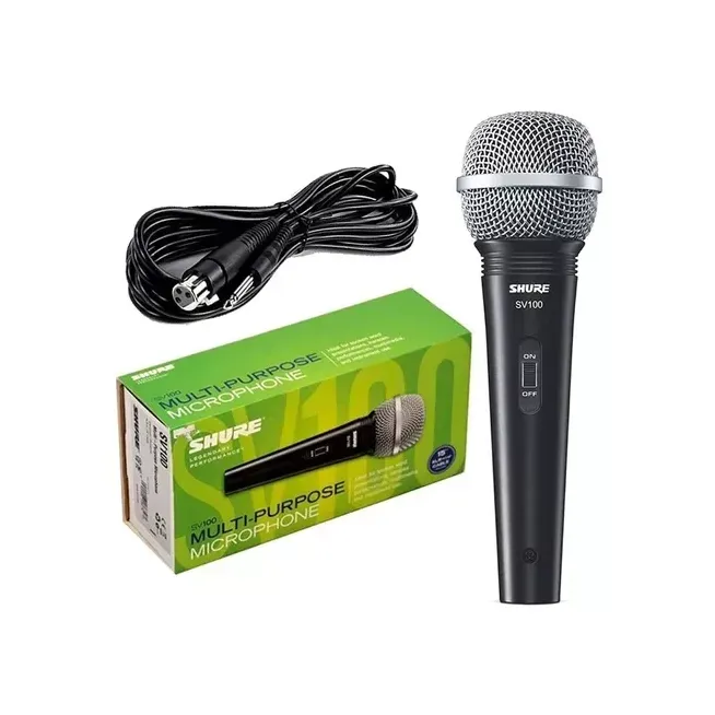 SV100S Micrófono bobina movil C/Cable SHURE