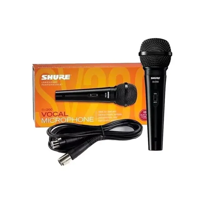 MIC0056 Micrófono bobina movil C/Cable SHURE