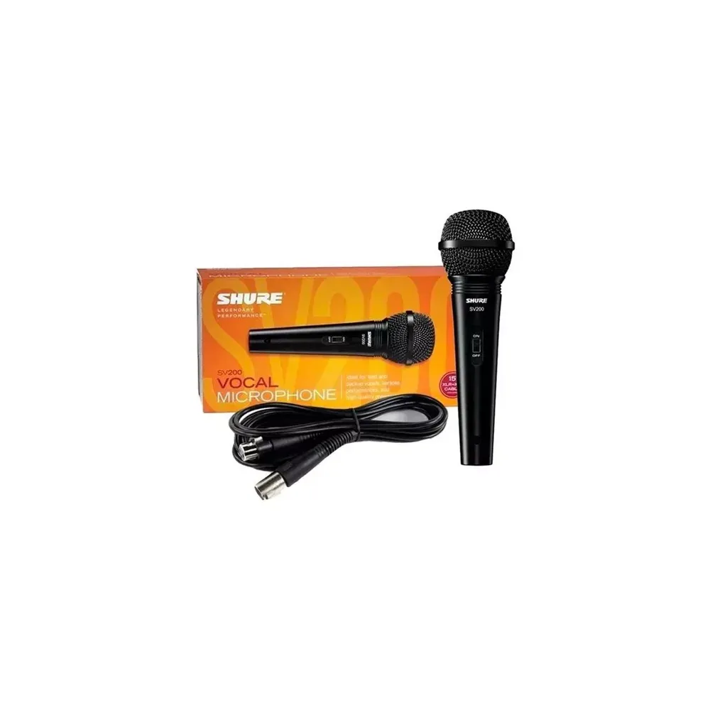 MIC0056 Micrófono bobina movil C/Cable SHURE