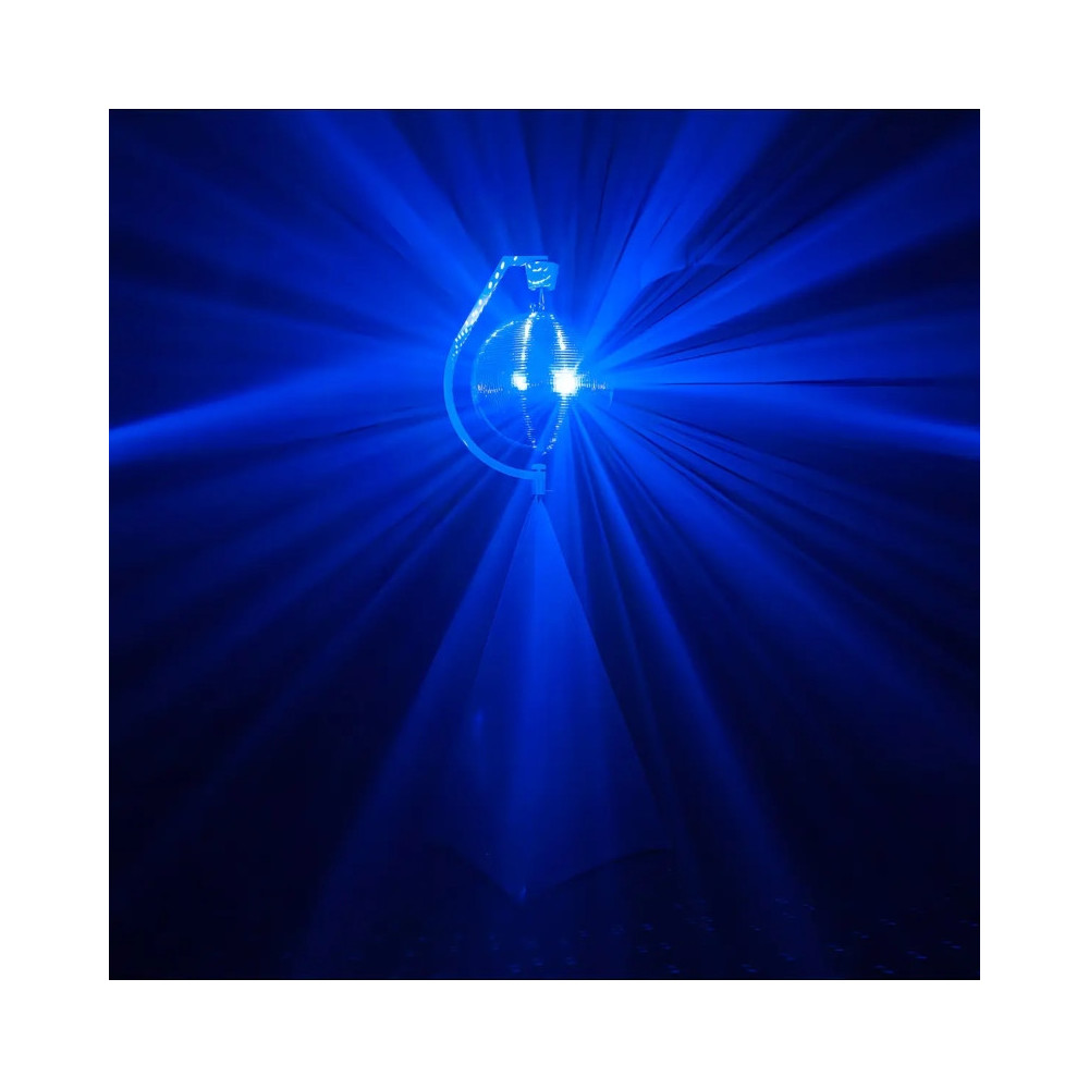 Es el accesorio perfecto para crear un auténtico ambiente disco en fiestas, eventos y montajes profesionales.