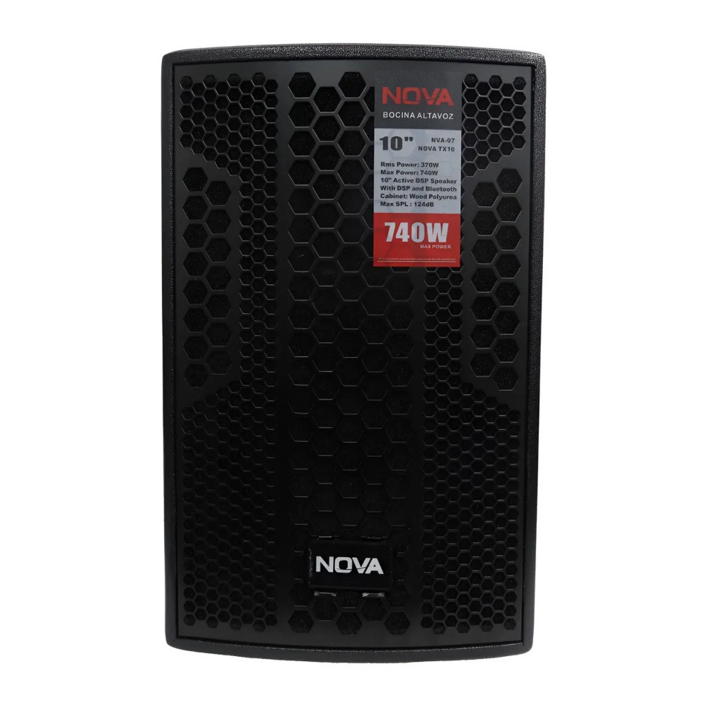 Bocina activa VAMAV NOVA TX10 de 10 pulgadas y 370W RMS