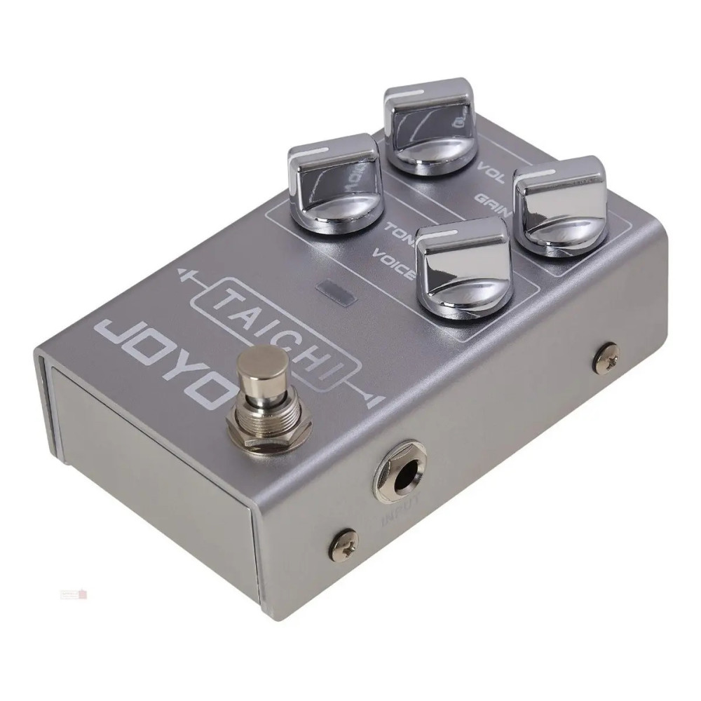 Pedal Overdrive Joyo Taichi R-02 Guitarra Eléctrica Plateado