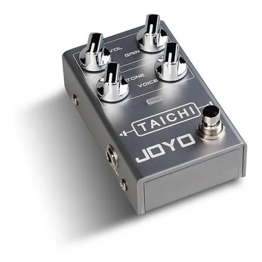 Pedal Overdrive Joyo Taichi R-02 Guitarra Eléctrica Plateado