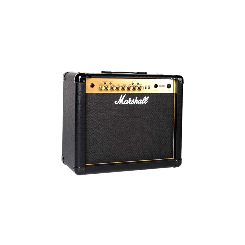 MG30GFX Amplificador Combo Guitarra 30w Serie Gold Color Negro/oro MARSHALL