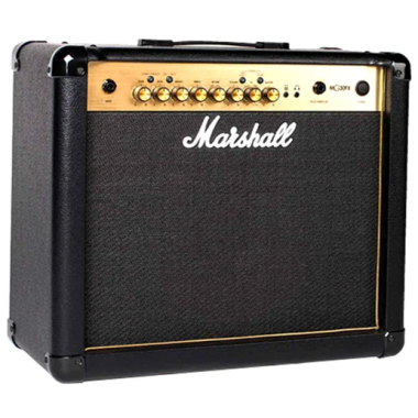 MG30GFX Amplificador Combo Guitarra 30w Serie Gold Color Negro/oro MARSHALL