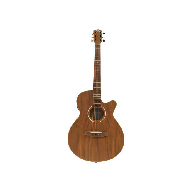 GA40KOAQ Guitarra Eléctrica-acústica De 40 Pulgadas Mate BAMBOO
