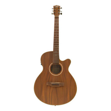 GA40KOAQ Guitarra Eléctrica-acústica De 40 Pulgadas Mate BAMBOO