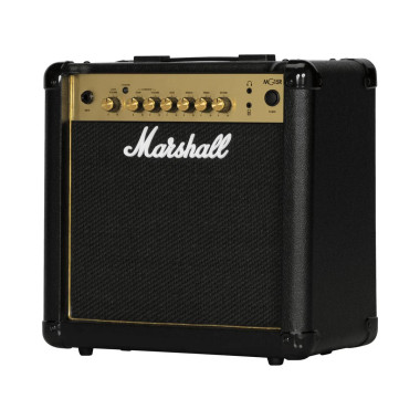 MG15R Amplificador Eléctrico 15w Para Guitarra Con Reverb Negro MARSHALL