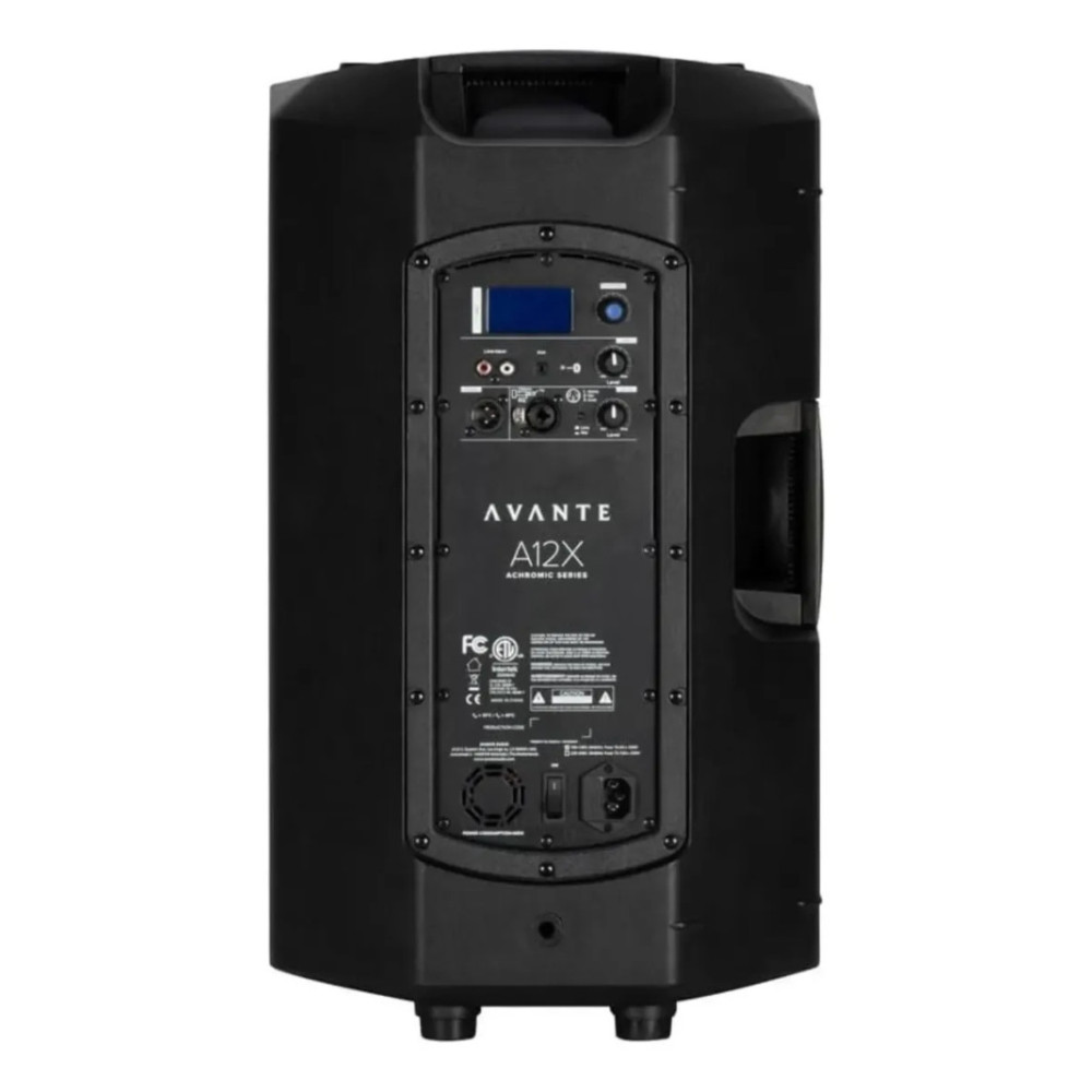Bafle activo AVANTE A12X de 12" y 1200W pico con Bluetooth, DSP