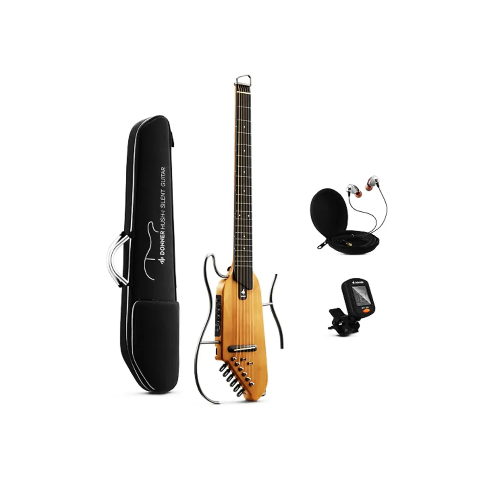 GORA037 Guitarra silent hush gora 037 DONNER