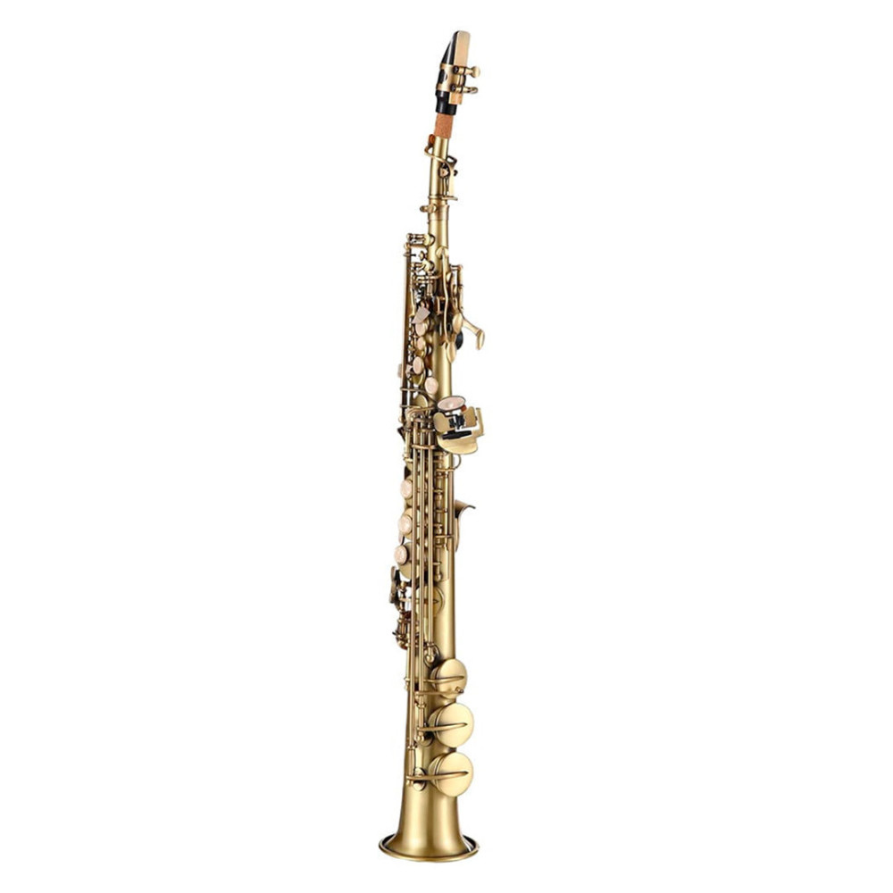 SLSX007 Saxofón Soprano Recto Laqueado marca SILVERTONE