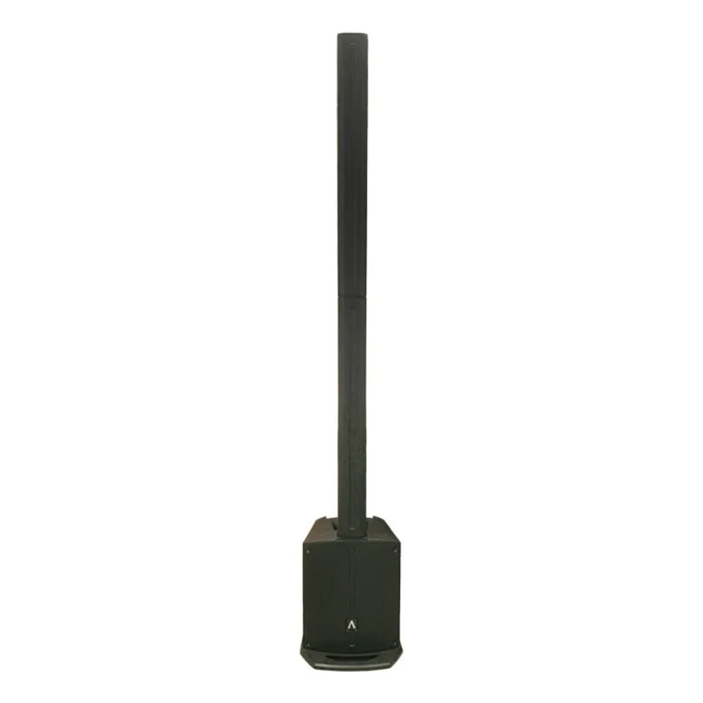 Sistema en columna AVANTE AS8 con subwoofer activo de 8" y 800W pico.