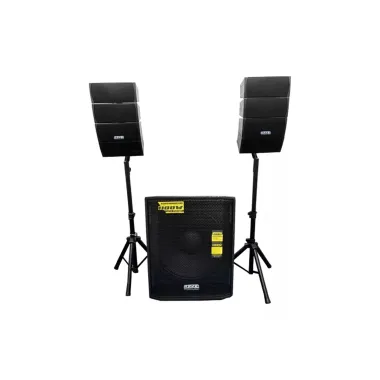 JZGXDS1000SB Sistema array auto amplificado bluethooth JZG