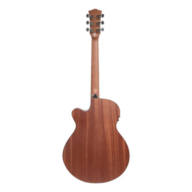 GA40NATQAR Guitarra Electroacústica  Ga-40-mahogany-q Caoba Color Mahogany Matte BAMBOO