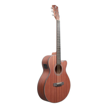 GA40NATQAR Guitarra Electroacústica  Ga-40-mahogany-q Caoba Color Mahogany Matte BAMBOO