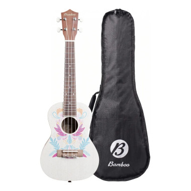 U23FESTIVALS Ukelele Concierto Festival Blanco BAMBOO