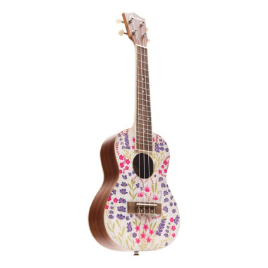 U23LAVANDERS Ukulele Concierto Lavander BAMBOO