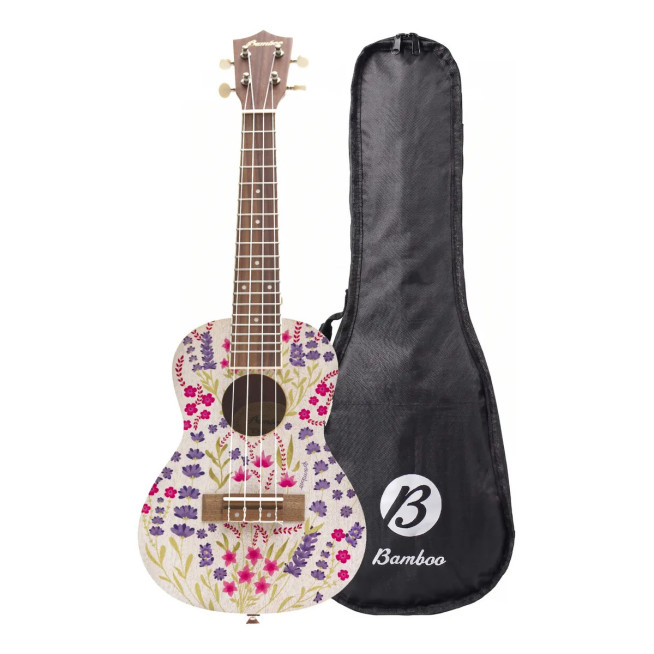 U23LAVANDERS Ukulele Concierto Lavander BAMBOO