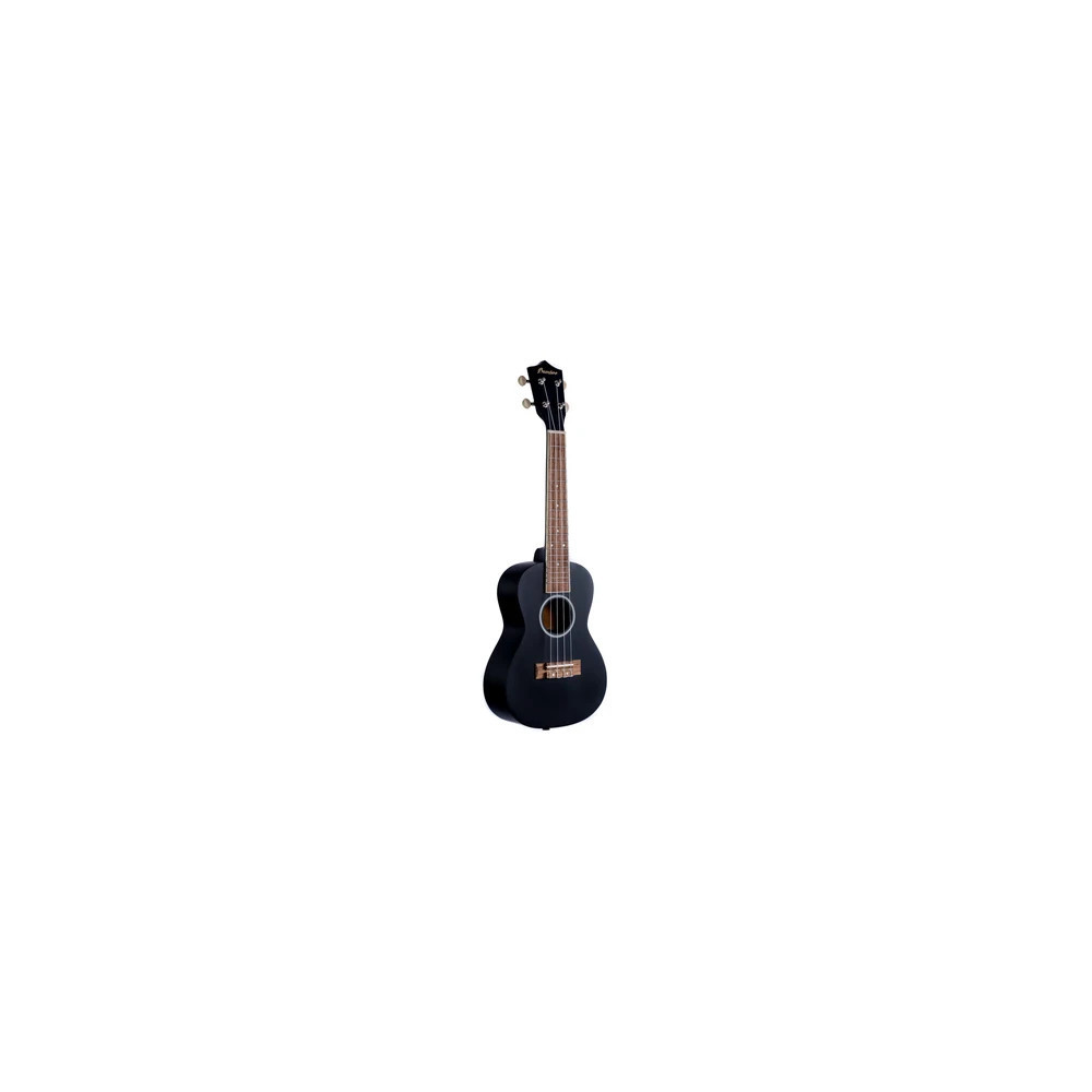 U23UK Ukelele Concierto Estudio Negro Con Funda