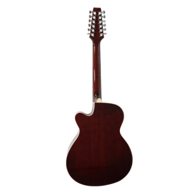 Aria FET-R1/12 N Guitarra Docerola Electroacústica 12 Cuerdas