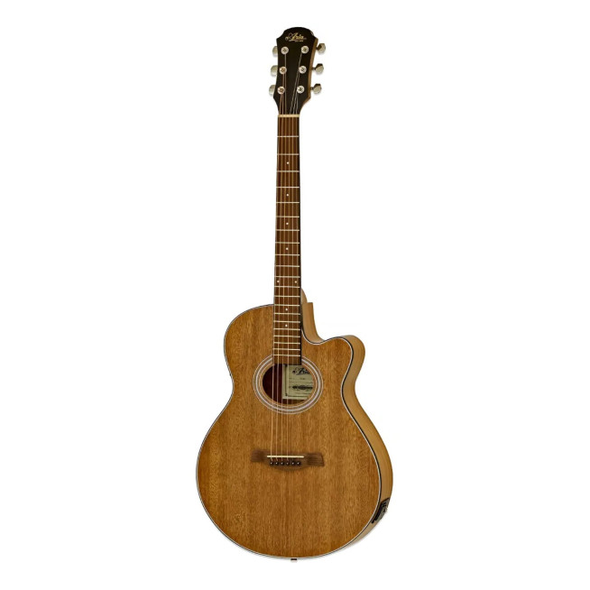 Aria FET-M1 Guitarra Electroacustica Auditorium Mahogany