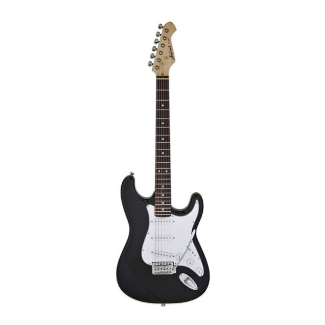 Aria STG-003 BK Guitarra Eléctrica Stratocaster 6 Cuerdas