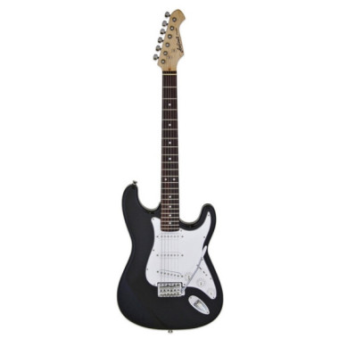 Aria STG-003 BK Guitarra Eléctrica Stratocaster 6 Cuerdas